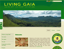 Tablet Screenshot of living-gaia.org